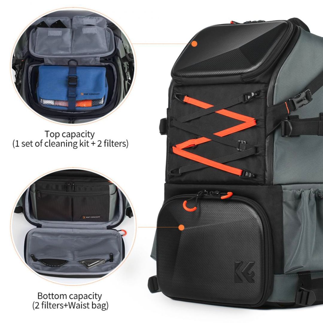 K&F Concept Pro Camera Backpack 32L Waterproof Rain cover Star Wander 03 (Crni) KF13.107 - 6